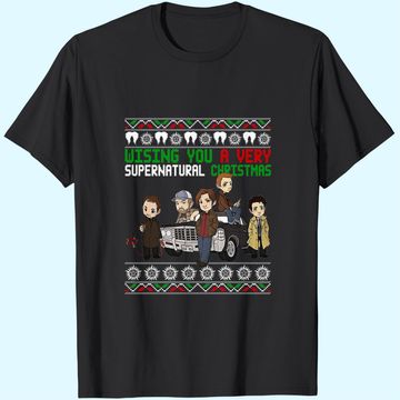 Discover Supernatural Christmas T-Shirts