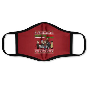 Discover Supernatural Christmas Face Masks