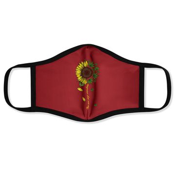 Discover You Are My Sunshine Sunflower Weed Face Mask