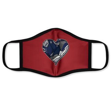 Discover Snk Heart Face Mask To Match Georgetown Face Mask