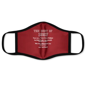 Discover 1997 24th Birthday Face Mask