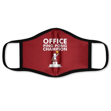 Discover Office Ping Pong Champion And Table Tennis Face Mask