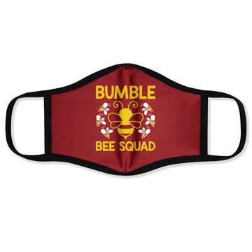 Discover Bumble Bee Squad Team Group Family & Friends Face Mask