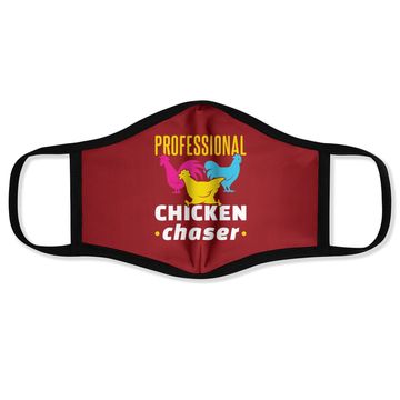Discover Professional Chicken Chaser Funny Chickens Farming Face Mask