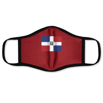 Discover Aifris Dominican Republic Flag Cotton Face Mask