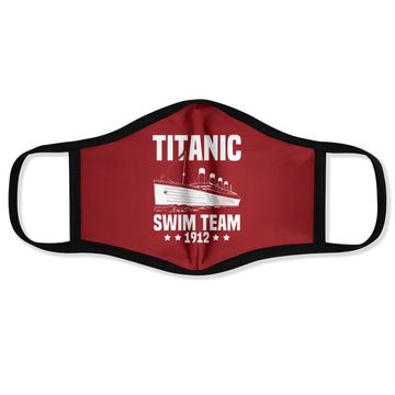Discover Titanic Swim Team 1912 Gifts Swimming Boat Lovers Face Mask