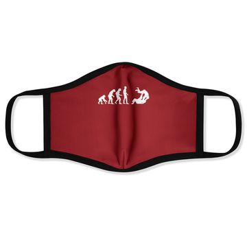 Discover Brazilian Jiu Jitsu Judo Evolution Face Mask