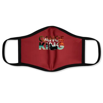 Discover Canoe King Gift Kayak Whitewater River Trip Canoeists Face Mask
