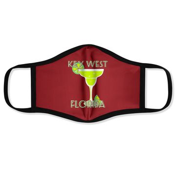 Discover Key West Florida Margarita Cocktail With Lime Premium Face Mask