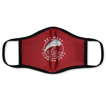 Discover Key West Florida Mahi-mahi Face Mask