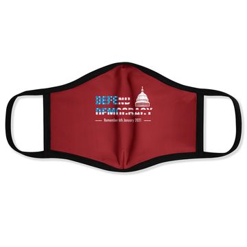 Discover Defend Us Democracy Us Capitol Stop The Coup Impeach Loser Face Mask