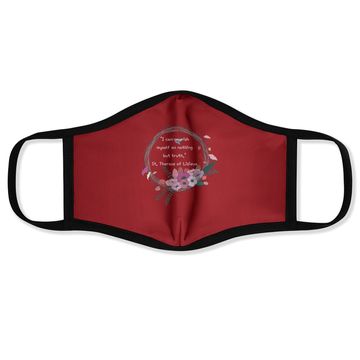 Discover St. Therese Of Lisieux Quote Catholic Face Mask