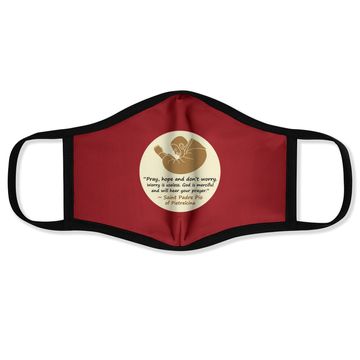 Discover Saint Padre Pio Face Mask