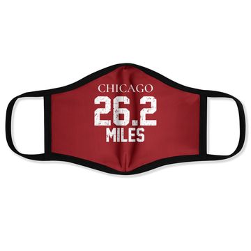 Discover Chicago 26.2 Running Face Mask
