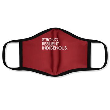 Discover Strong Resilient Indigenous, Indigenous People’s Day Face Mask