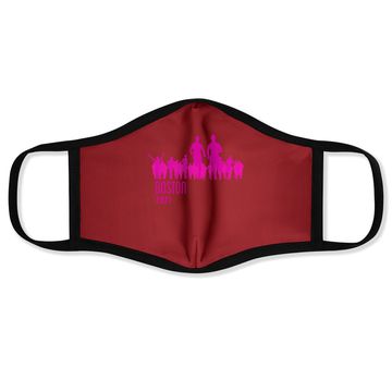 Discover 2021 Boston Runners Face Mask