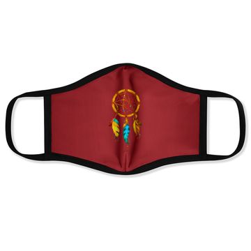 Discover Native American Dreamcatcher Feather Face Mask