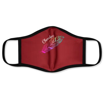 Discover Feather Face Mask Native American Cherokee Tribe Face Mask