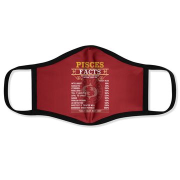 Discover Pisces Facts Zodiac Signs Face Mask