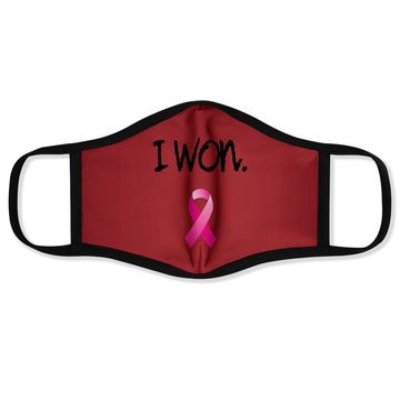 Discover Survivor Breast Cancer Face Mask