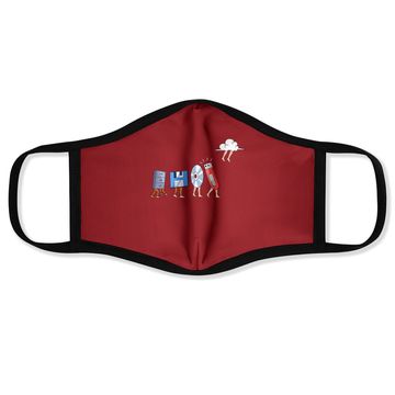 Discover Geek Programmer Nerd Developer Computer Engineering Face Mask