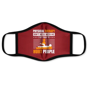 Discover Pt Physical Therapy Gift Therapist Month Face Mask