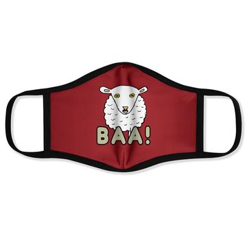 Discover Baa Sheep Face Mask