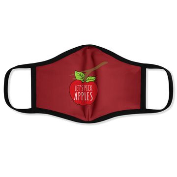 Discover Apple Picking Inspired Face Mask