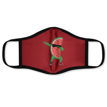 Discover Dabbing Watermelon Kawaii Dab Summer Fruit Melon Face Mask