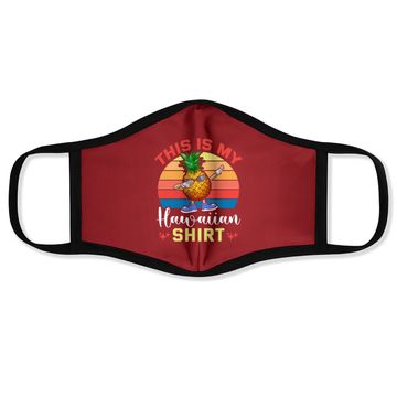 Discover Pineapple Hawaiian Face Mask