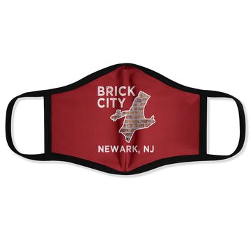 Discover Brick City Newark New Jersey Face Mask