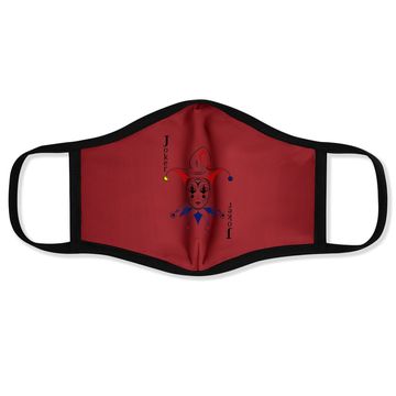 Discover Joker Playing Card Face Mask