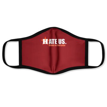 Discover Hate Us Htown Vs Everyone Houston Baseball Supporter Face Mask