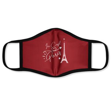 Discover Ici C'est Paris Face Mask