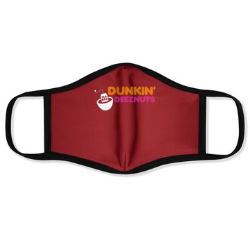 Discover Dunkin Deez Nuts Face Mask