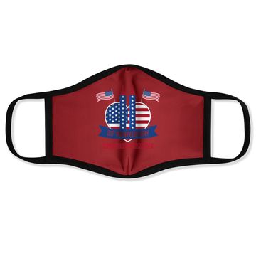Discover 20th Anniversary Never Forget 911 Patriot Day 2021 Face Mask