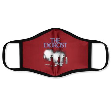 Discover The Exorcist Purple Logo Face Mask