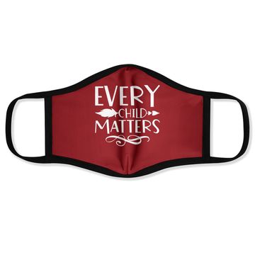 Discover Every Child Matters Native Indigenous Education Orange Day Face Mask