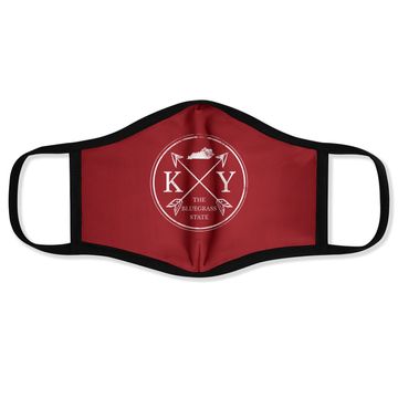 Discover Kentucky Ky The Bluegrass State Face Mask