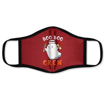 Discover Halloween Nurse Boo Boo Crew Face Mask
