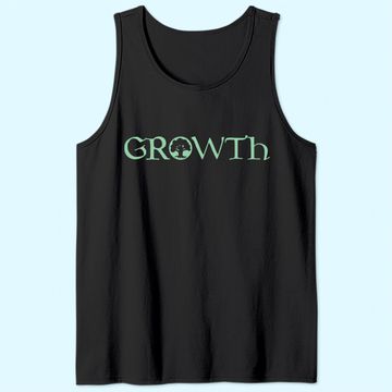 Discover GROWTH Green Magic Mana Symbol Tank Top