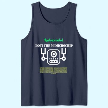 Discover Get vaccinated Men's Tank Top