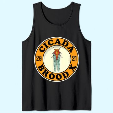 Discover Cicada Men's Tank Top Brood X 2021