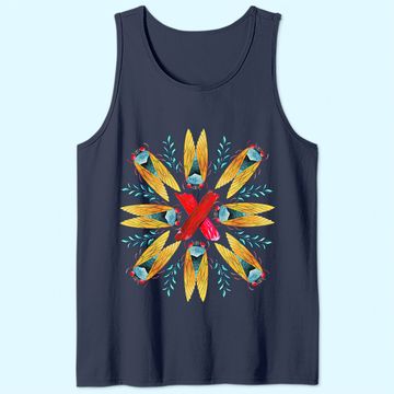 Discover Cicada Mandala Brood X 2021 Men's Tank Top