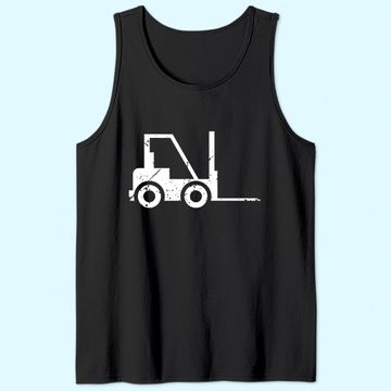 Discover Forklift Operator I Funny Driver Forklifter Gift Tank Top