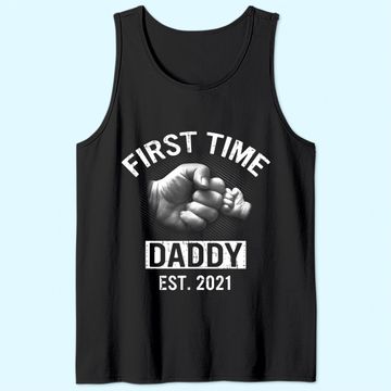 Discover Men's Tank Top First Time Daddy Est 2021