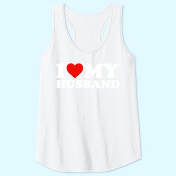 Discover Womens I love my husband Tank Top