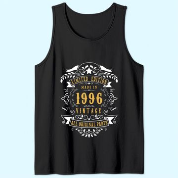 Discover 25 years old Made in 1996 25th Birthday, Anniversary Gift Tank Top