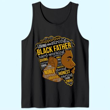 Discover Black Father King Afro African Man Tank Top