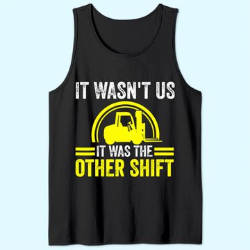 Discover Forklift Driver Forklift Operator Tank Top